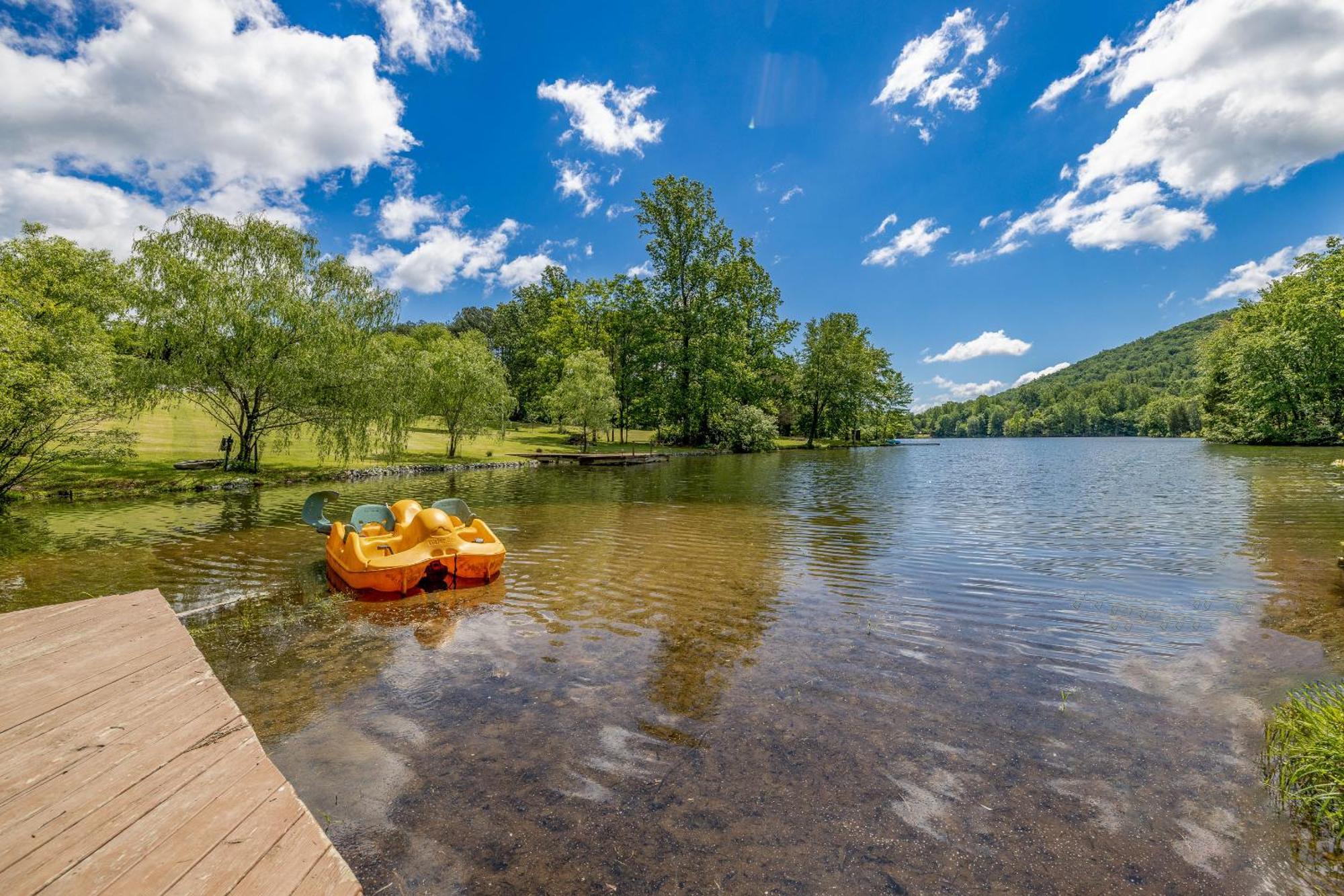 Waterfront Cabin 20 Mins To National Park & Massanutten! Villa Stanardsville Exterior photo