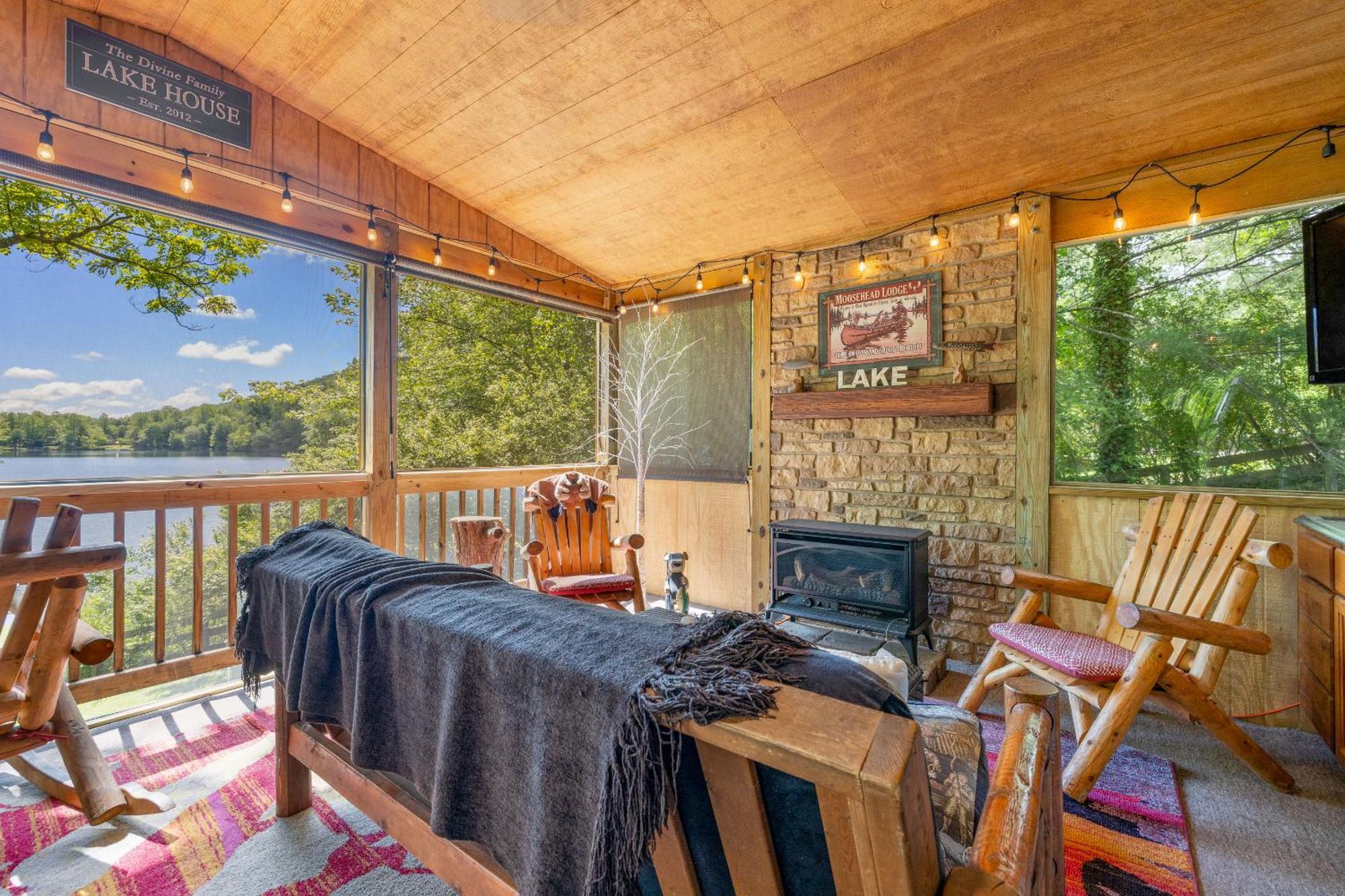 Waterfront Cabin 20 Mins To National Park & Massanutten! Villa Stanardsville Exterior photo