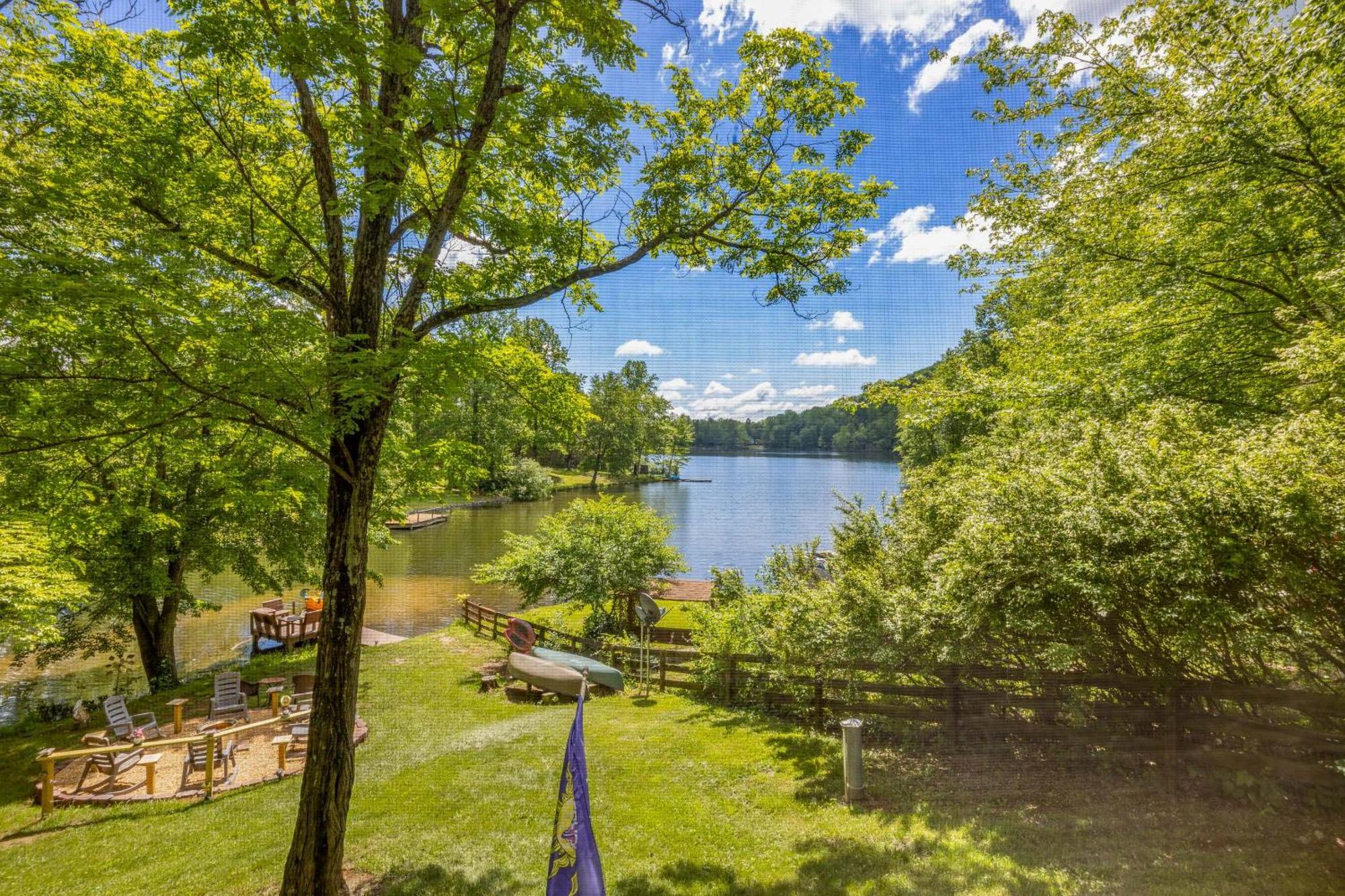 Waterfront Cabin 20 Mins To National Park & Massanutten! Villa Stanardsville Exterior photo