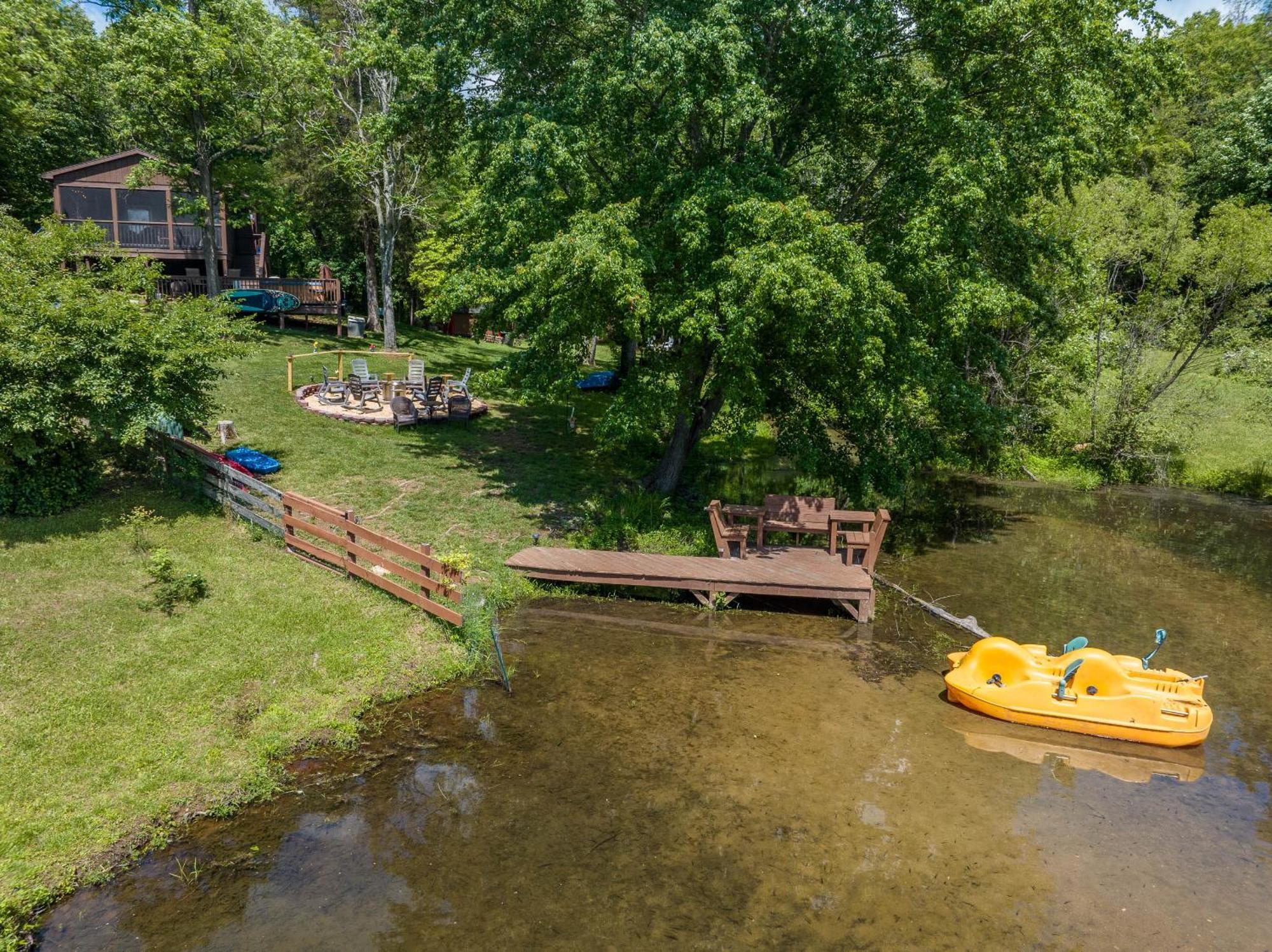 Waterfront Cabin 20 Mins To National Park & Massanutten! Villa Stanardsville Exterior photo