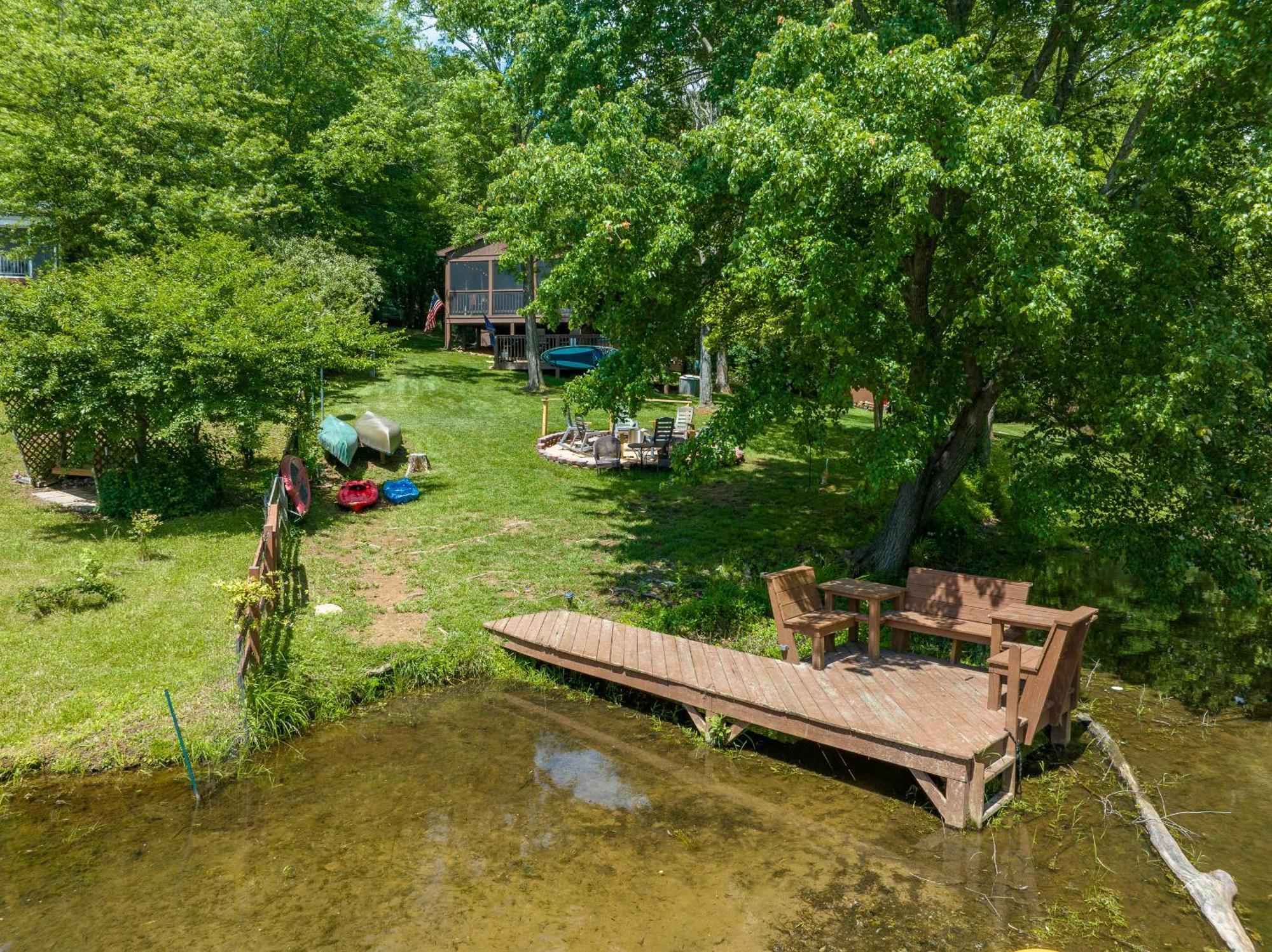 Waterfront Cabin 20 Mins To National Park & Massanutten! Villa Stanardsville Exterior photo