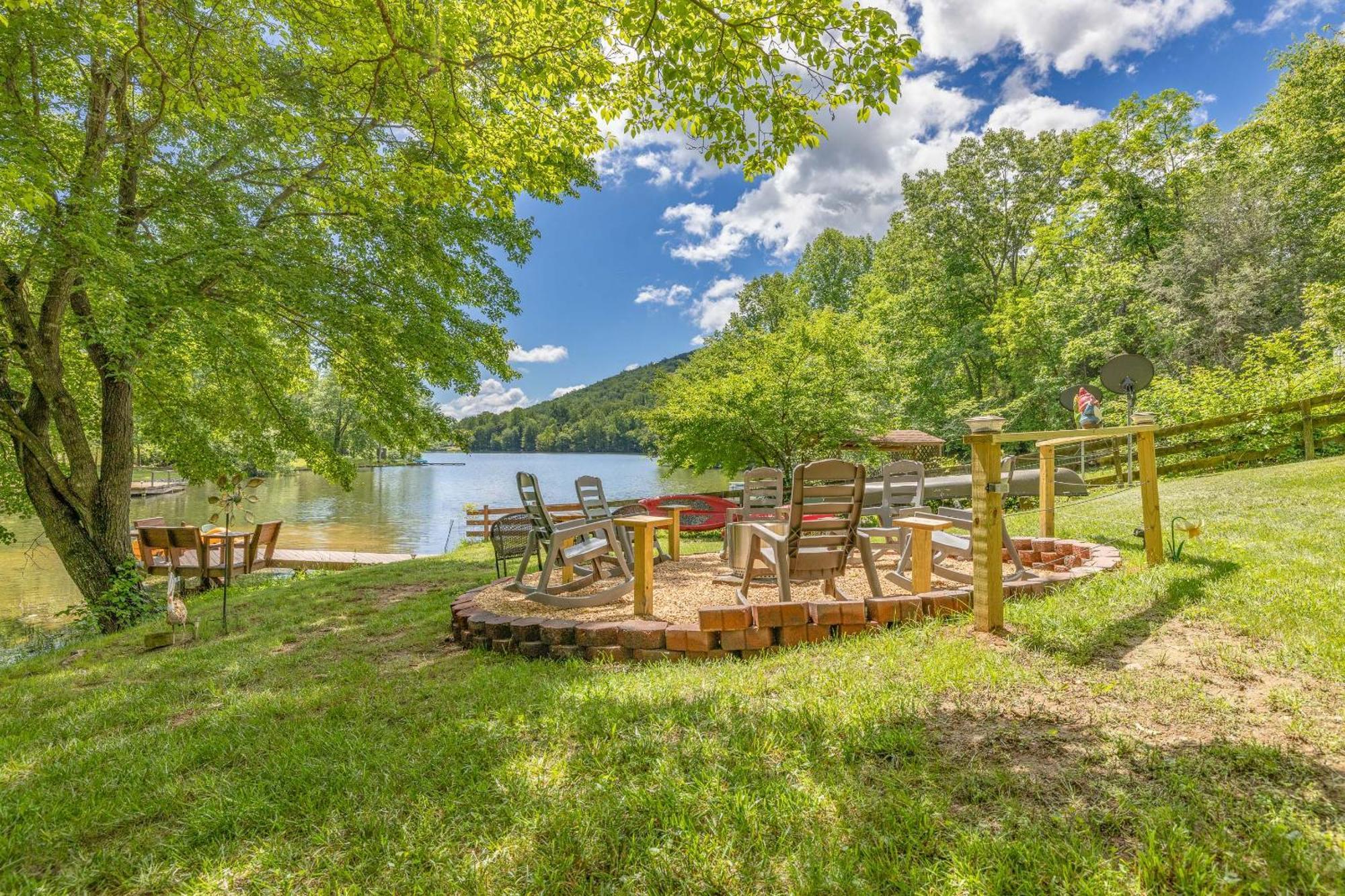 Waterfront Cabin 20 Mins To National Park & Massanutten! Villa Stanardsville Exterior photo