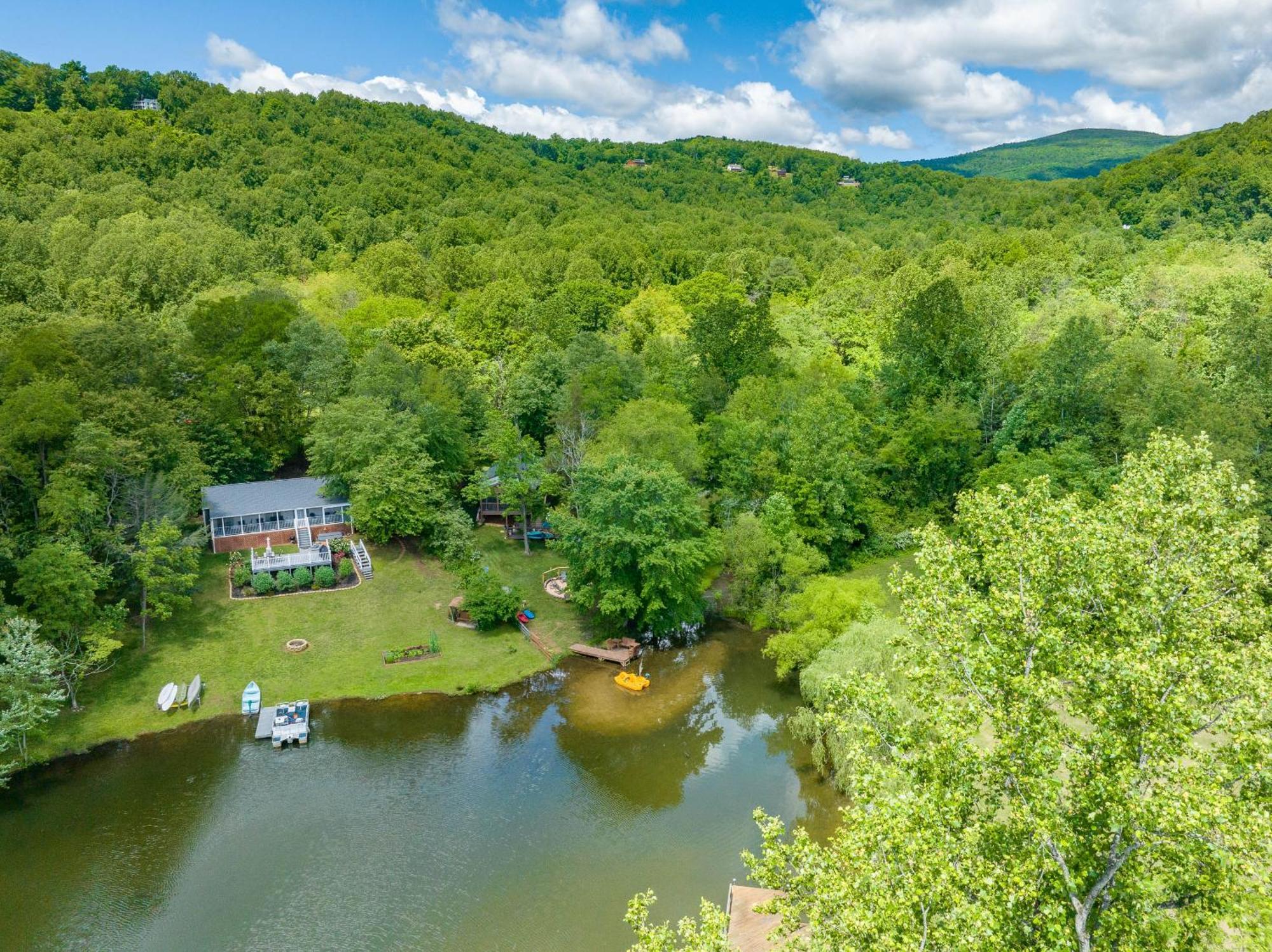 Waterfront Cabin 20 Mins To National Park & Massanutten! Stanardsville Exterior photo