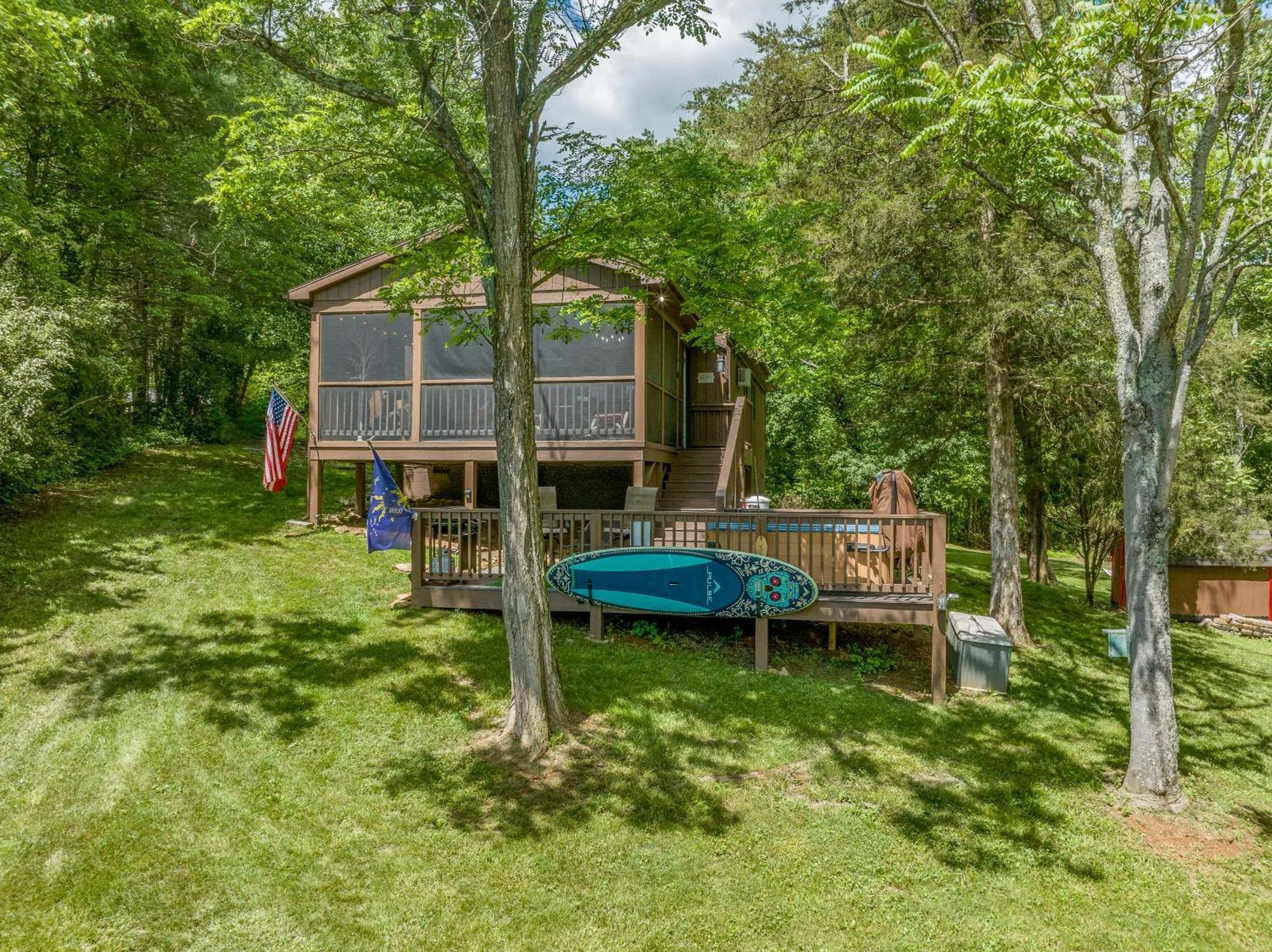 Waterfront Cabin 20 Mins To National Park & Massanutten! Villa Stanardsville Exterior photo