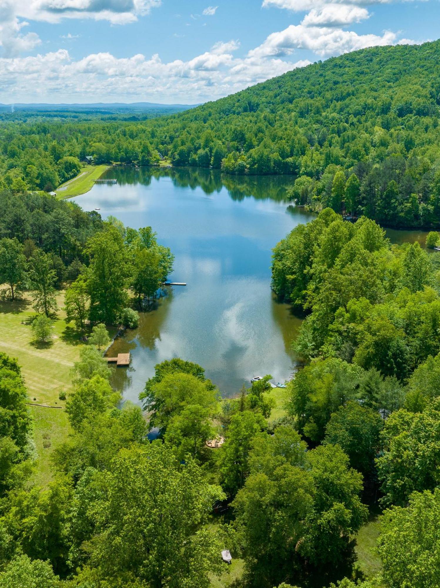 Waterfront Cabin 20 Mins To National Park & Massanutten! Villa Stanardsville Exterior photo